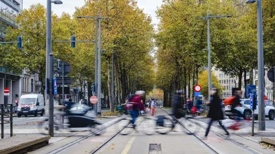Overstekende fietsers